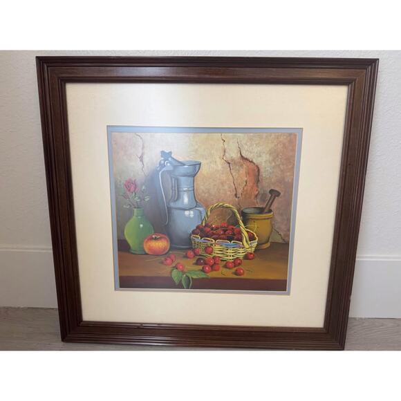 W.R. Buhler Kitchen Traditional Decor Food Still Life Framed Art Print - Picture 3 of 5